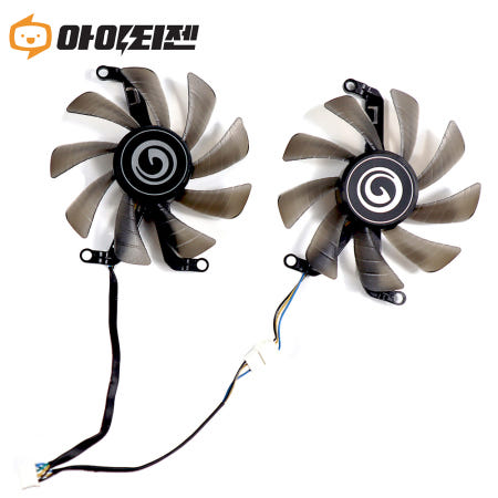 갤럭시 GTX1660 SUPER Ti RTX2060 그래픽카드 팬 수리 교체 쿨러 FY09015M12LPA