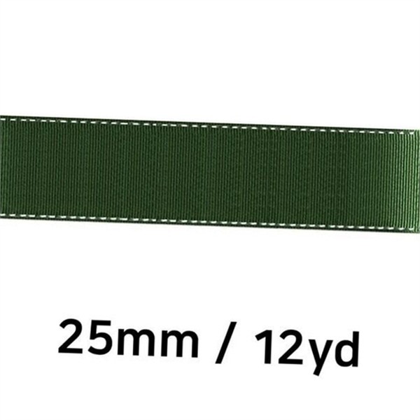 두꺼운 골직 스티치 리본 25mm 핸드메이드 스티치 리본 끈 25mm - 상품 이미지