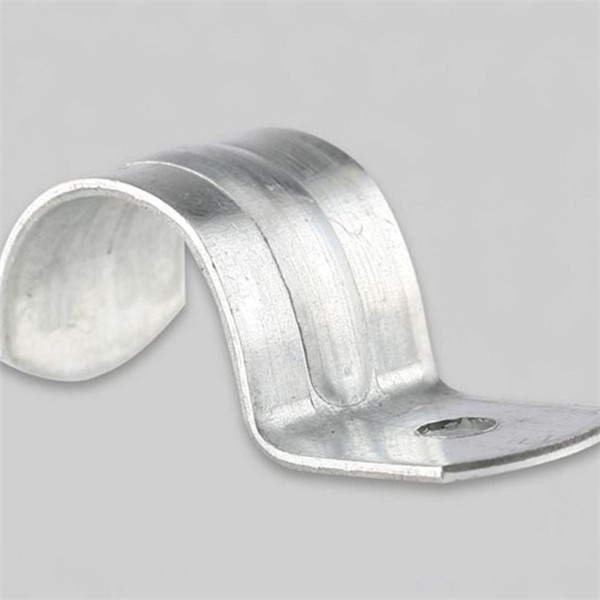 금속 스틸 고정 클램프 28mm 100EA 단면 전선관 고정 클램프 - 상품 이미지