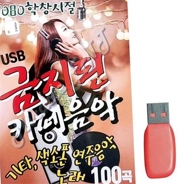 대용량 음악 usb 포터블 음악 저장 usb 드라이브 스틱 감상 - 메인 이미지