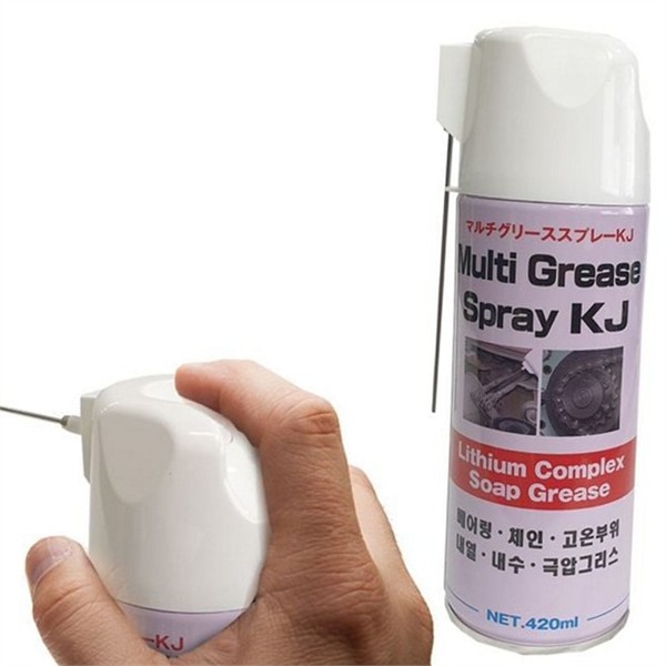 차량용 스프레이 그리스 공업용 멀티 그리스 방청 윤활제 극압 - 상품 이미지