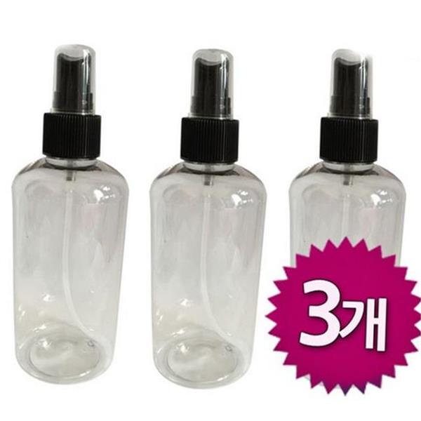 여행용 스프레이 공병 250ml 3개 분사용 화장품 용기 화장수 리필용 - 상품 이미지