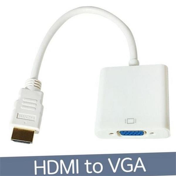 디스플레이 hdmi vga 컨버터 0.15M 비디오 hdmi vga 케이블 모니터 - 메인 이미지