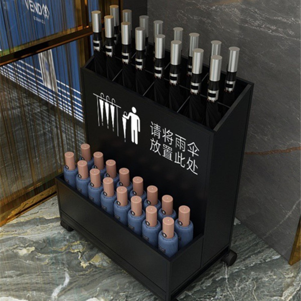 편의점 우산꽂이 선반 우산 대형 가판대 마트 진열대 철제 매대 - 상세 이미지 4
