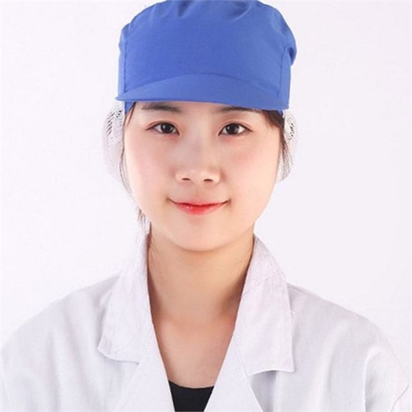 메쉬 위생모 모자 조리모 주방모 모자 통기성 음식점 식당 급식실 - 상품 이미지