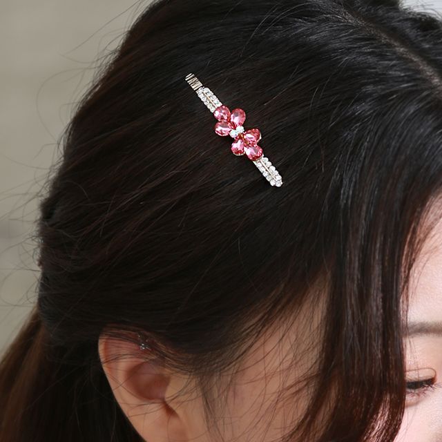 포인트핀 머리핀 똑딱핀 잔머리핀 - 상세 이미지 2