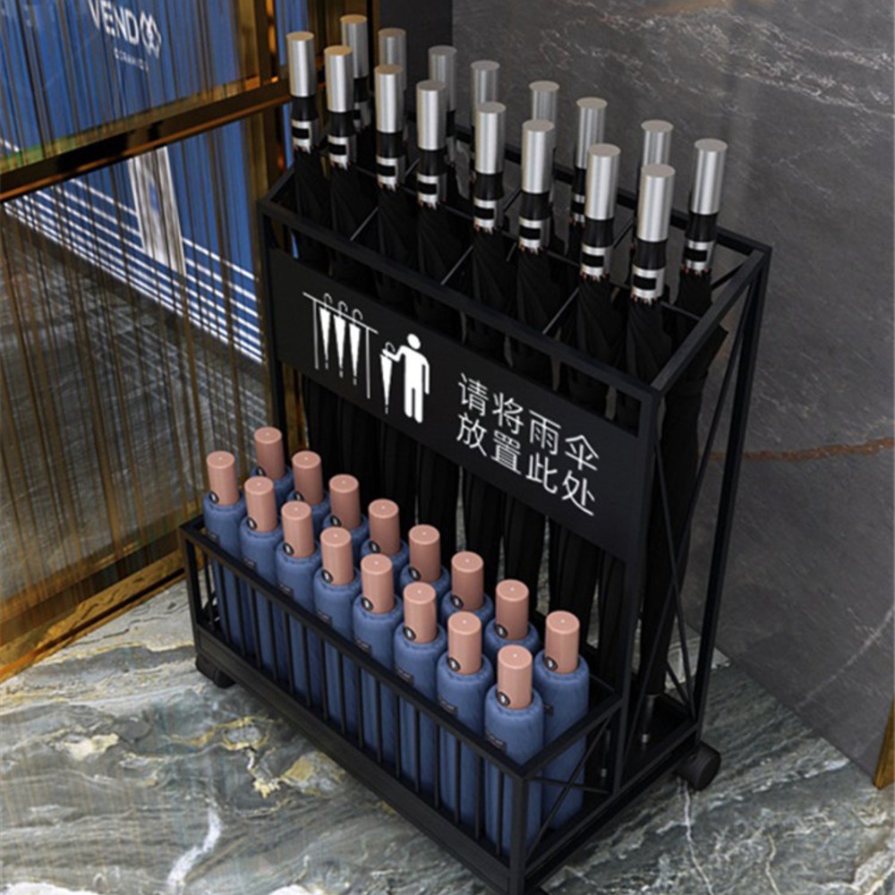편의점 우산꽂이 선반 우산 대형 가판대 마트 진열대 철제 매대 - 상세 이미지 5
