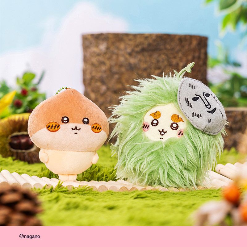 치이카와 할로윈 버섯 머리 봉제 인형 키링 캐릭터별 선택 먼작귀 카니 랏코 이미지 6