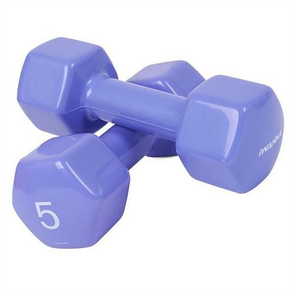 초보자 홈트 덤벨 5kg 2개 가벼운 여성 아령 운동용 가정용 - 상품 이미지