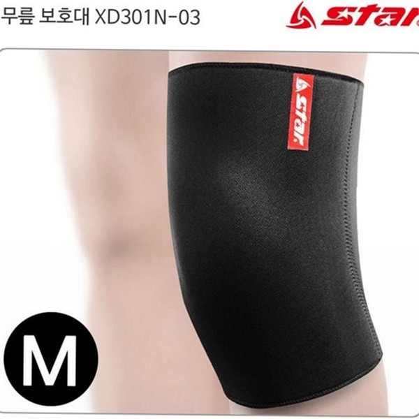 네오프렌 스포츠 무릎 보호대 M 피트니스 운동 무릎 보호대 헬스 - 메인 이미지