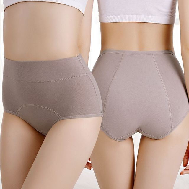 샘방지 순면팬티 방수팬티 전면 생리 생리팬티 - 메인 이미지