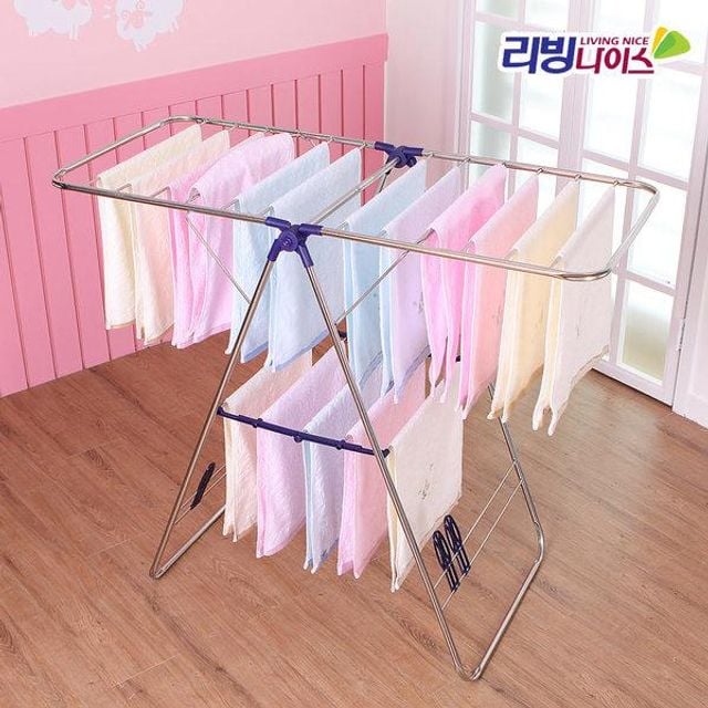 빨래행거 옷 배란다빨래건조대 건조대 - 메인 이미지