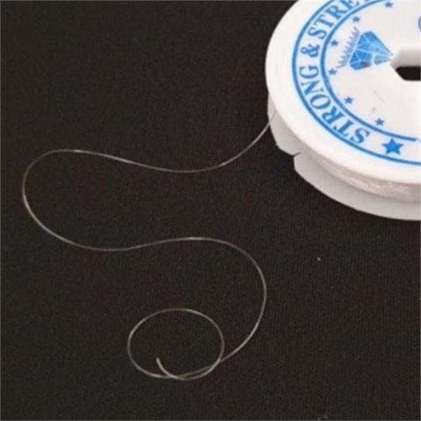 수공예 비즈 공예 8m 스트레치 팔찌 만들기 재료 0.8mm 비즈용 - 상품 이미지