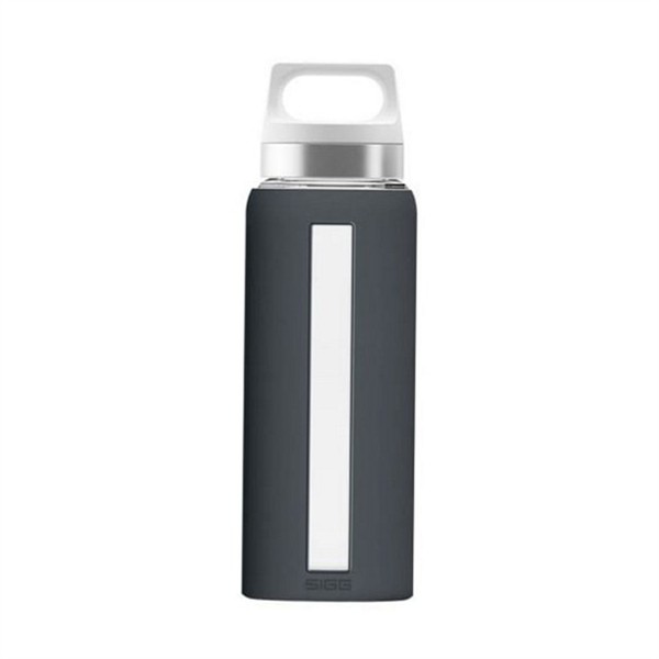 내열 유리 물병 650ml 휴대용 물병 캠핑 스포츠 홈카페 스트랩 - 메인 이미지