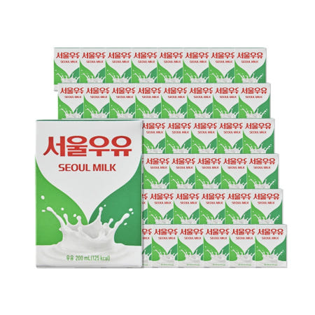 서울우유 멸균우유 200ml 48개