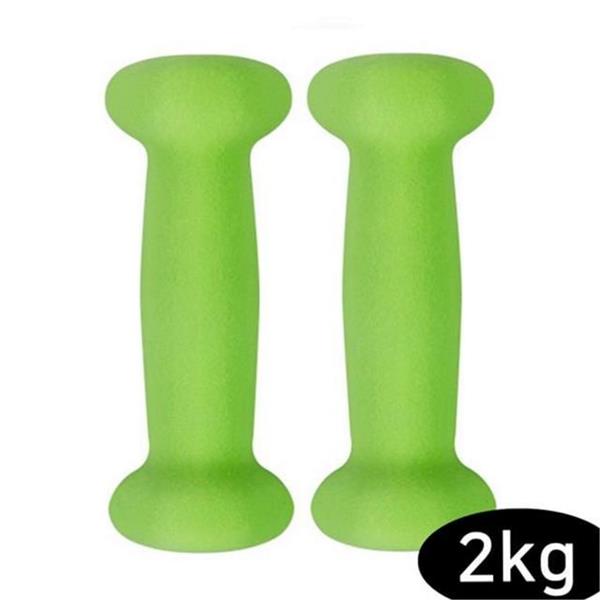 피트니스 네오프렌 아령 소프트 2kg 아령 여성 덤벨 가정용 운동 - 메인 이미지