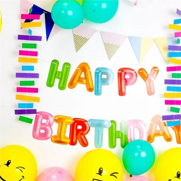 어린이 생일 파티 가랜드 꾸미기 생일 파티 장식 용품 - 메인 이미지