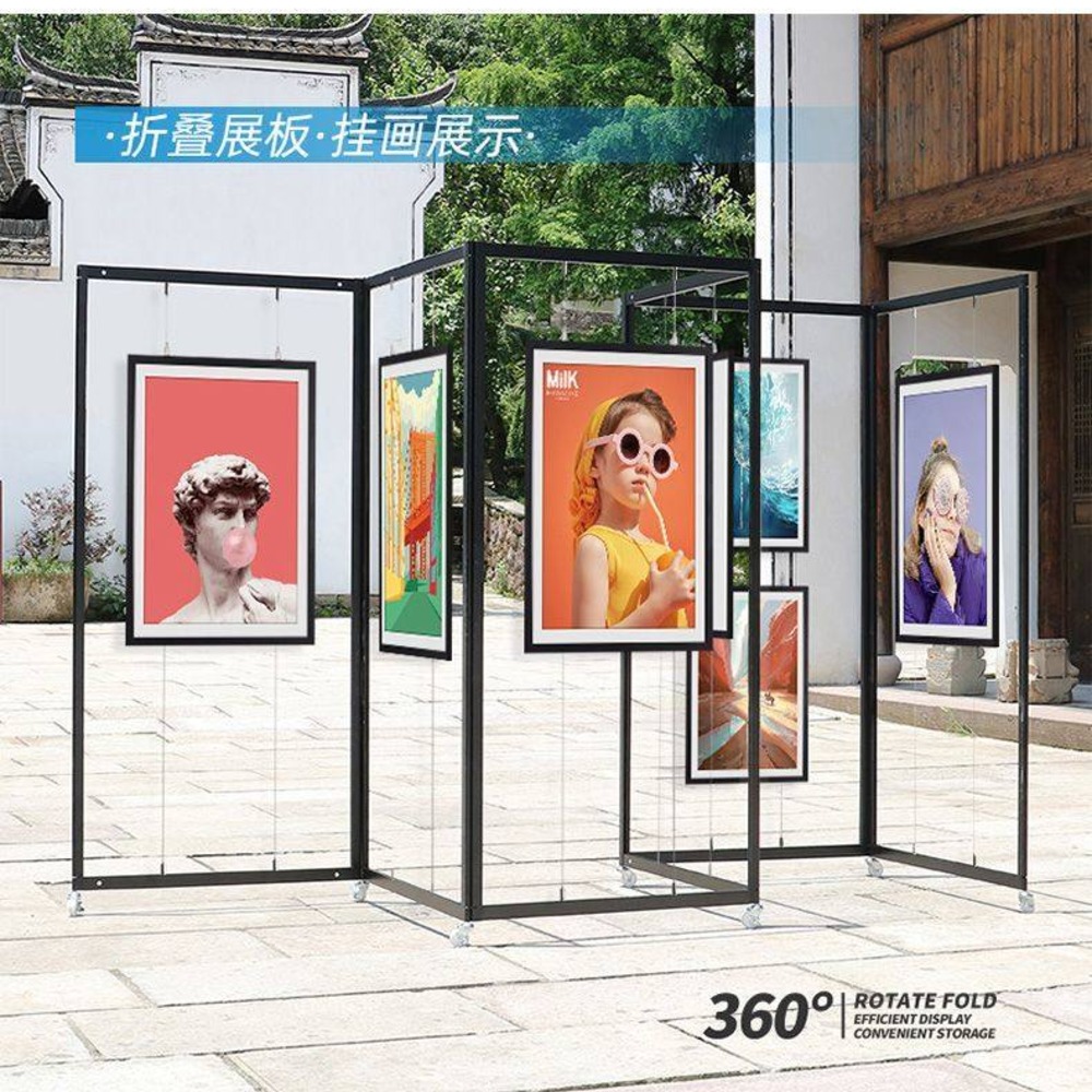 전시용 가벽 행사용 진열대 학교 전시회 파티션 - 상품 이미지