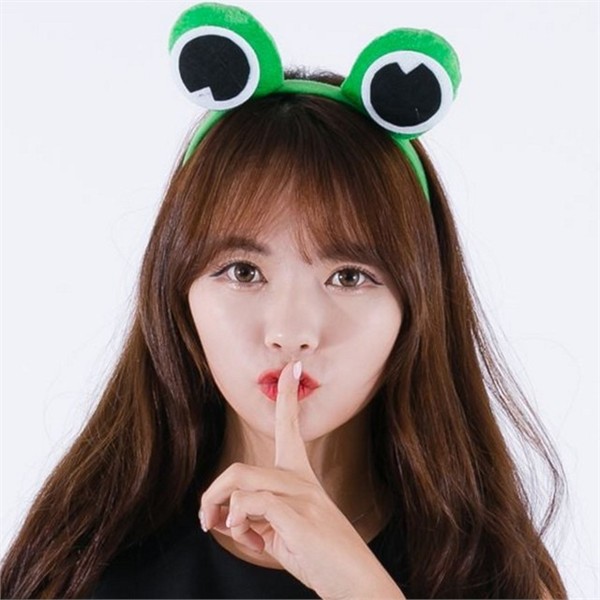 할로윈 개구리 머리띠 파티 개구리 헤어밴드 생일 축제 - 상품 이미지