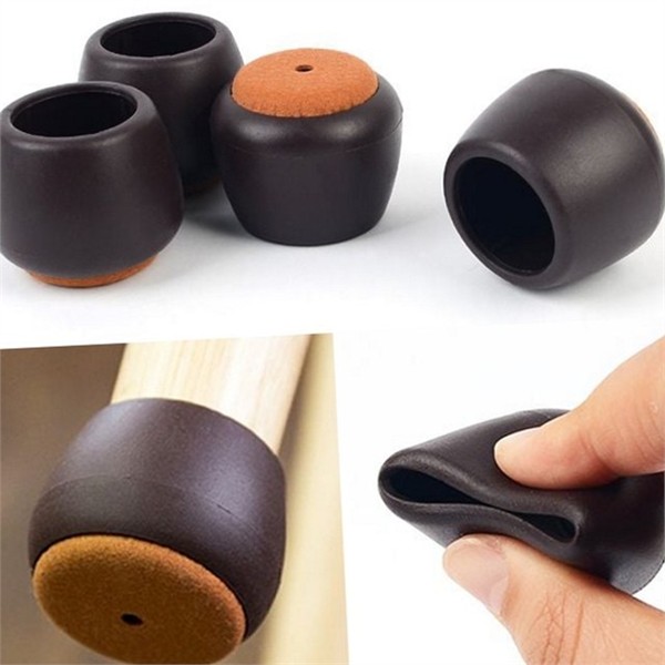 가구 의자 다리 커버 33mm 4P 실리콘 의자 다리 보호 - 상품 이미지