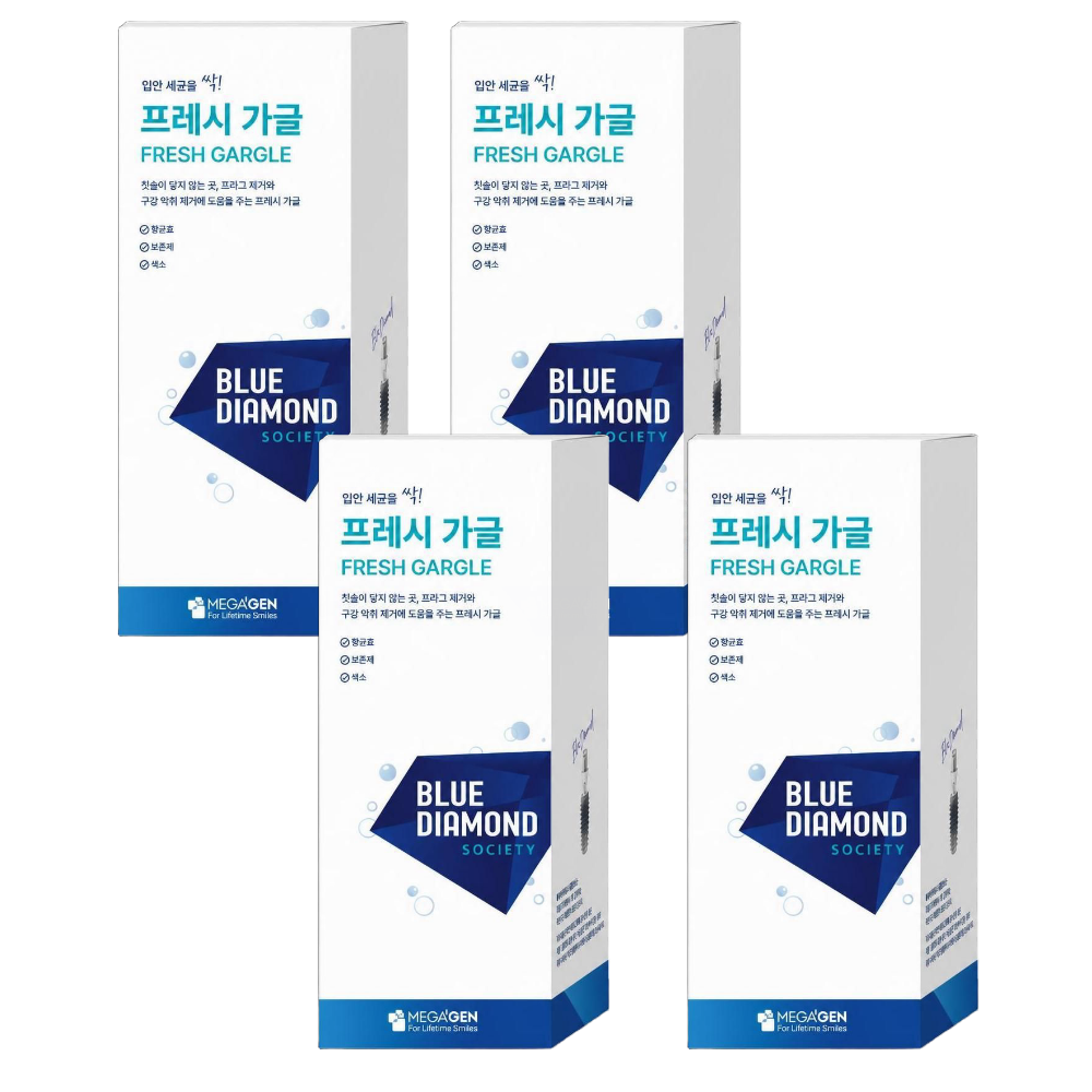 메가젠 오프리케어 닥터 프레시 가글 300ml, 4개 - 상품 이미지
