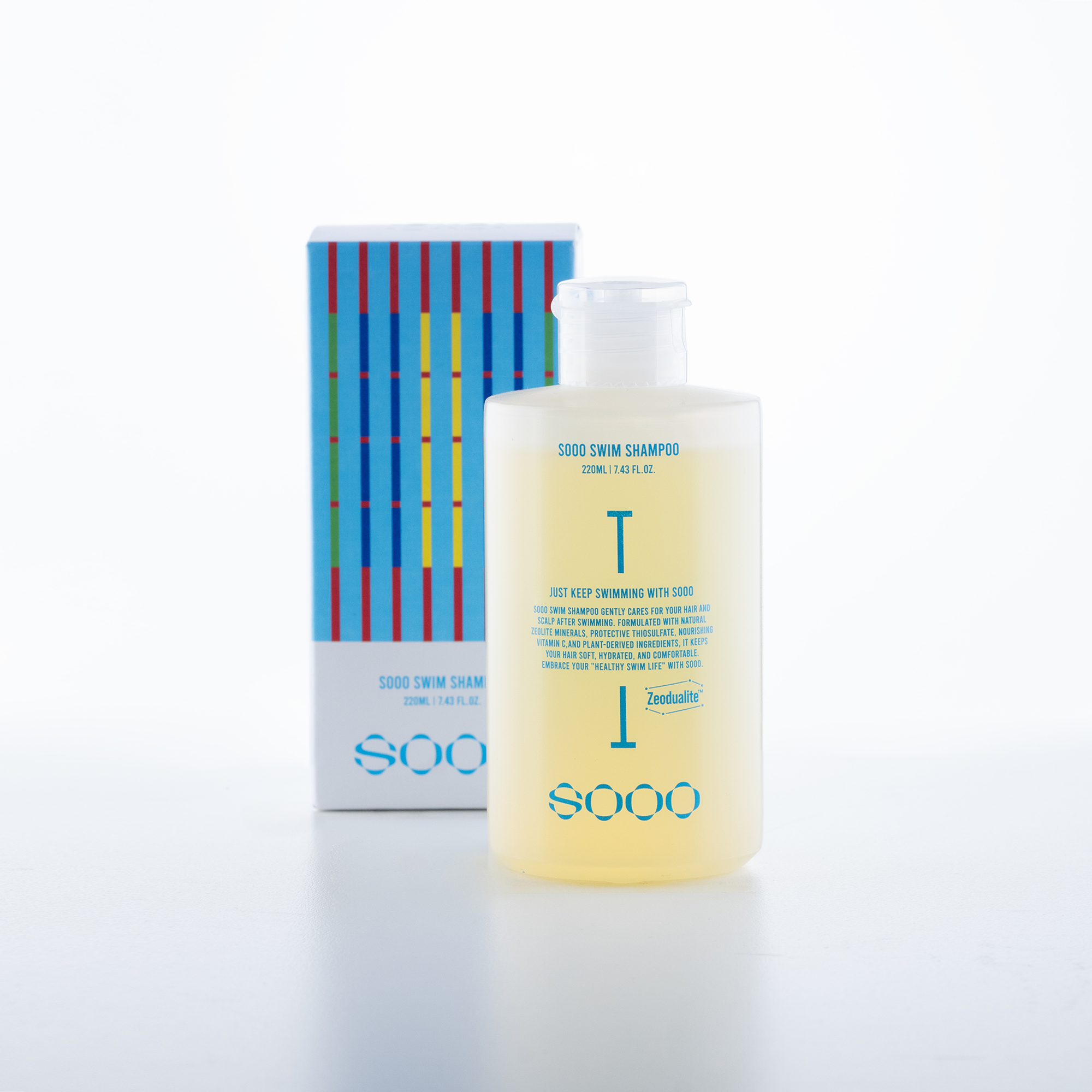 [내일배송] SOOO SWIM SHAMPOO 수샴푸 수영장 전용 샴푸 220ml, 1개 - 상품 이미지