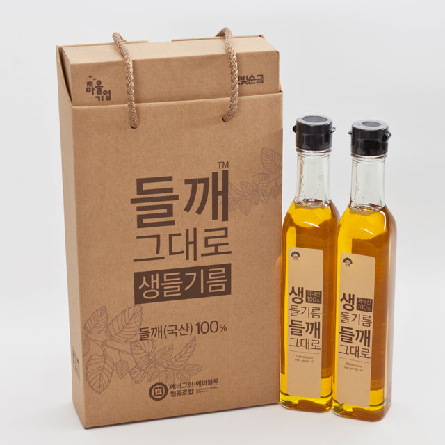 생들기름 국내산 저온착유 명절선물세트 오메가3 - 상품 이미지