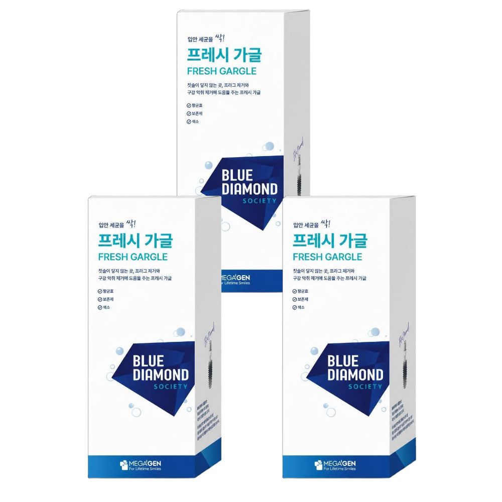 메가젠 오프리케어 닥터 프레시 가글 300ml, 3개 - 상품 이미지