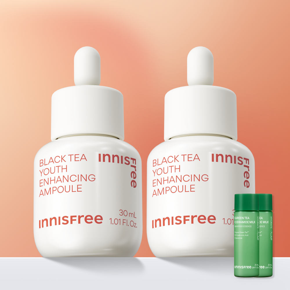 이니스프리 블랙티 유스 인핸싱 앰플 30ml, 2개 이미지 1
