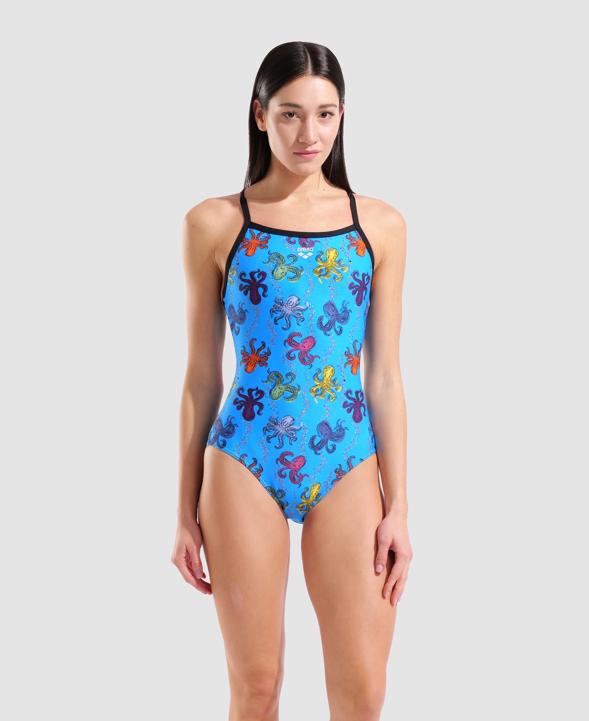 아레나 옥토퍼스 원피스 Turquoise multi, 34 - 상세 이미지 2