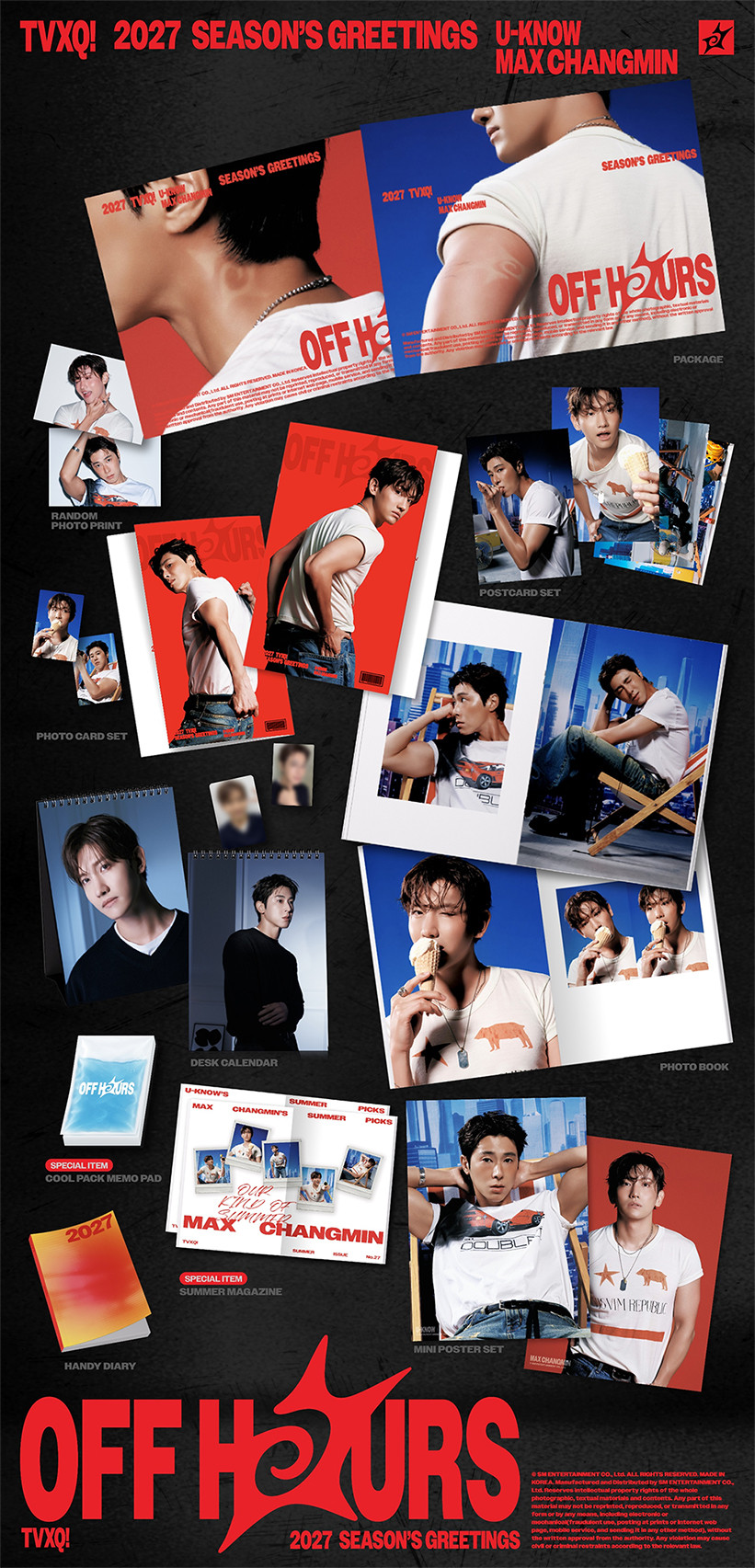TVXQ 2027 Season's Greetings — OFF HOURS