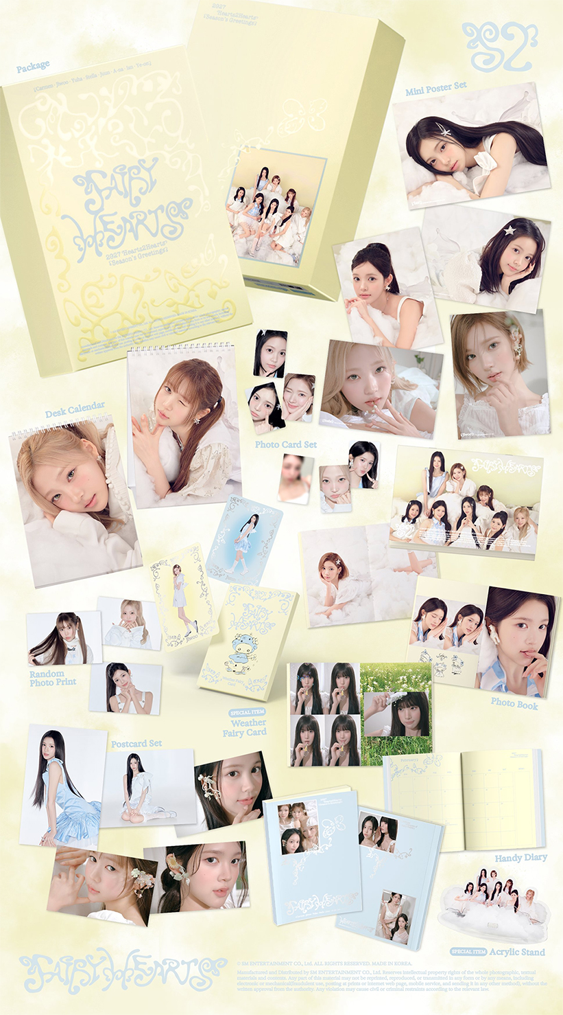 Hearts2Hearts 2027 Season's Greetings — FAIRY HEARTS