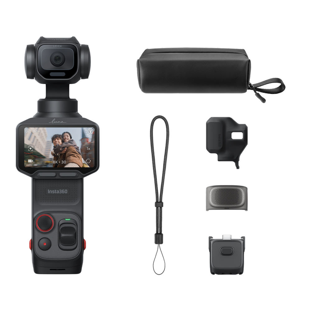 인스타360 Luna Pro 코스믹 블랙 표준번들 (744,000원/무료)