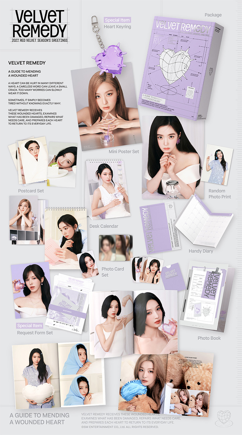 Red Velvet 2027 Season's Greetings + Wall Calendar SET — Red Velvet