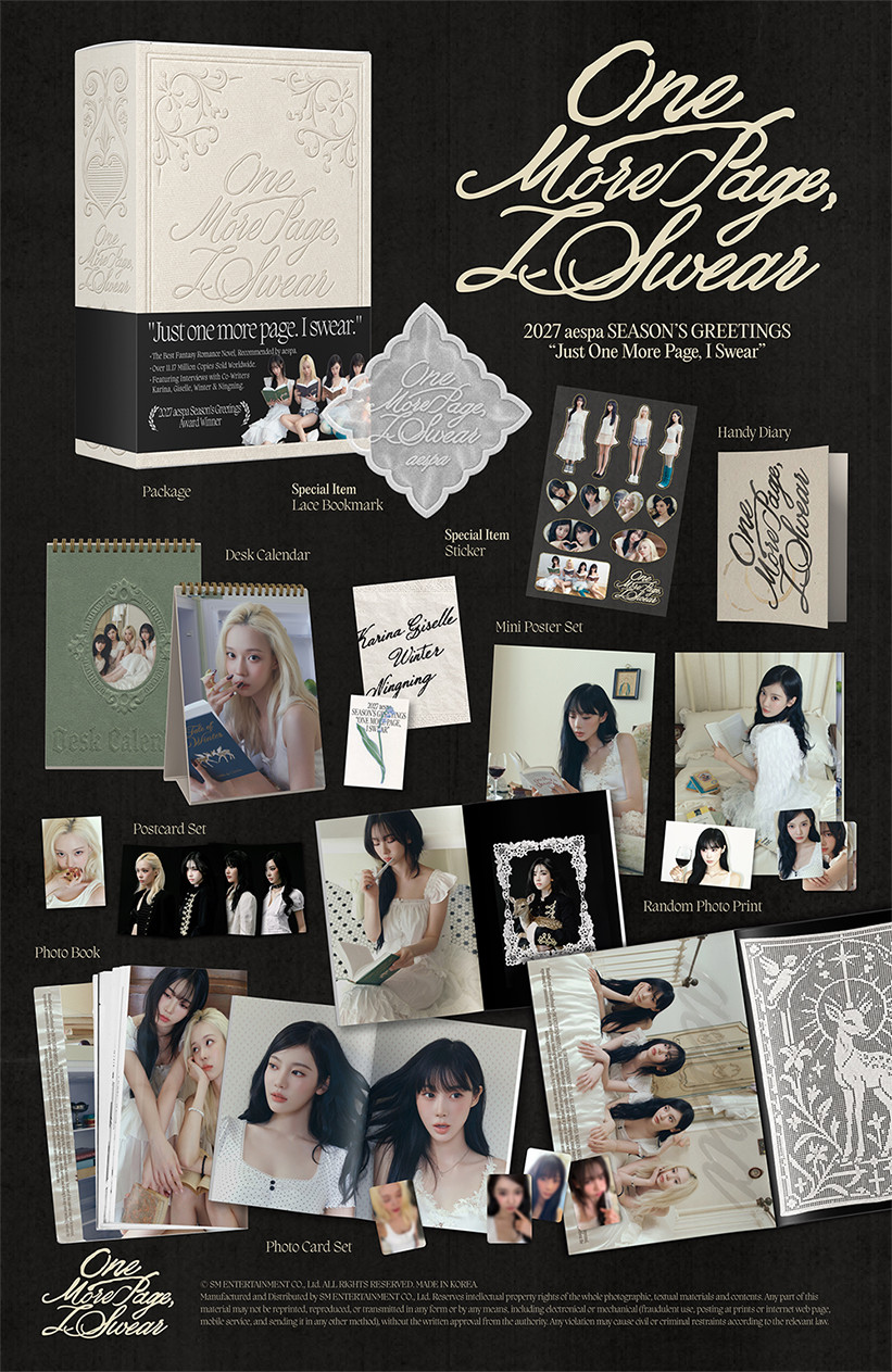 aespa 2027 Season's Greetings [ONE MORE PAGE, I SWEAR]