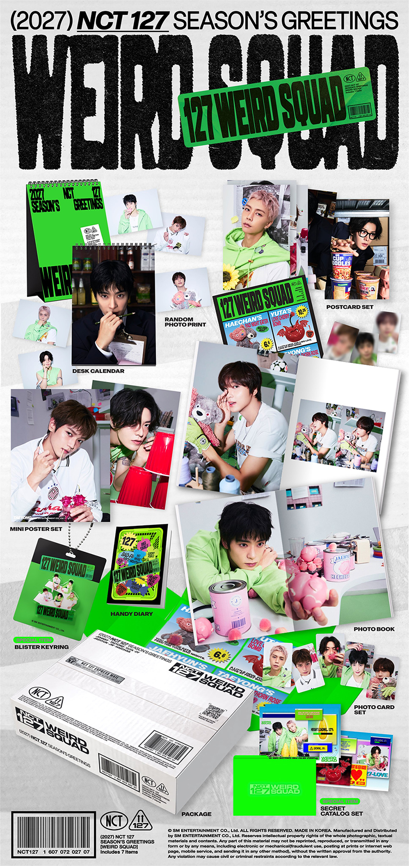 NCT 127 2027 Season's Greetings — WEIRD SQUAD