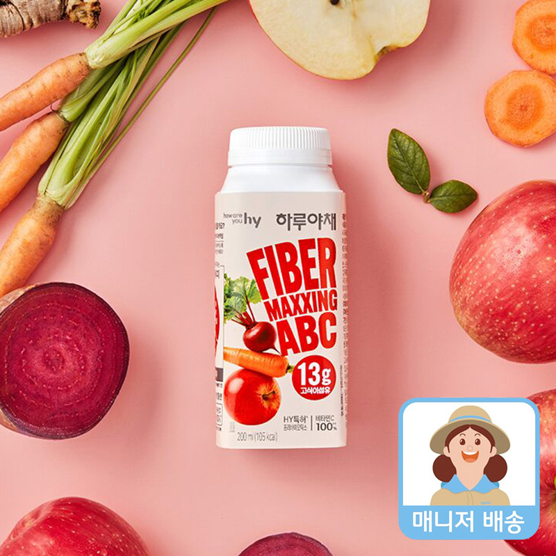 하루야채 파이버맥싱 ABC 200ml 5개입 - 상품 이미지