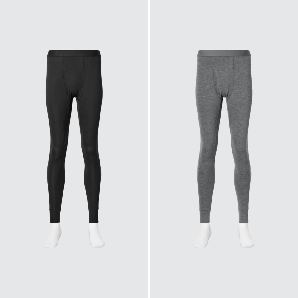 유니클로 엑스트라 웜 히트텍 캐시미어 블렌드 스타킹 26FW 남성 타이즈 속옷 내의 이너 - 상품 이미지