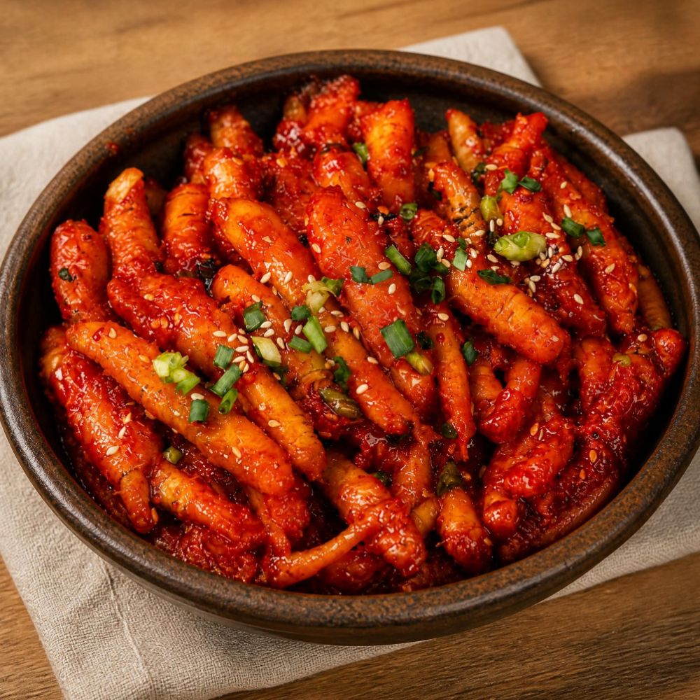 더덕 고추장 무침 요리 구이용 생더덕 한라산 양념 500g - 상품 이미지