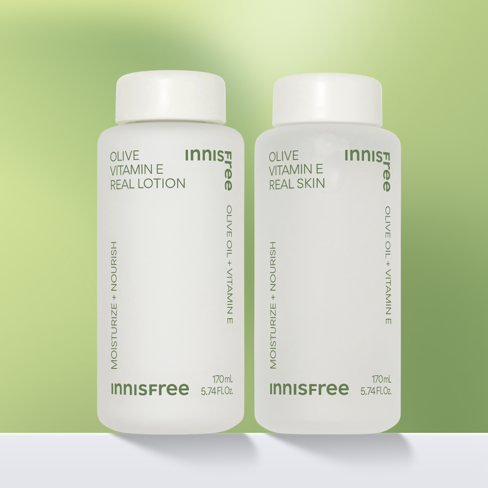 Innisfree Olive 2-Piece Set (Skin 170mL + Lotion 170mL) — Main product photo