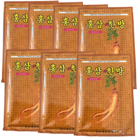 GS 홍삼한방 건강패드 20매 찜질팩 패치 진한 한방 7개