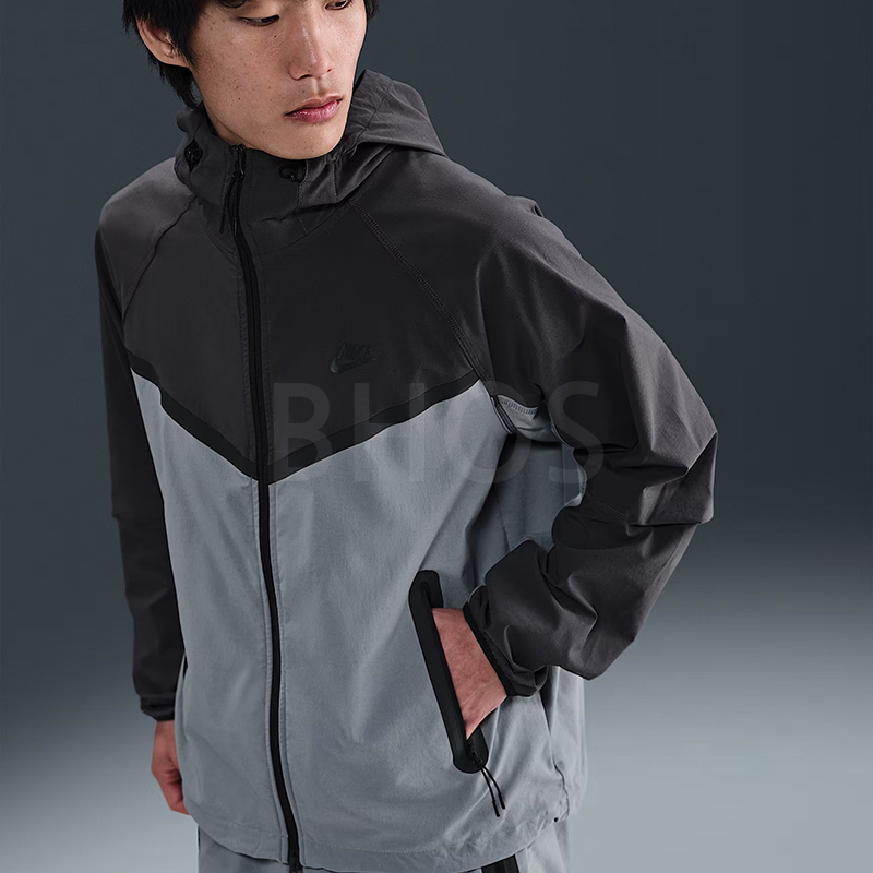 나이키 FLC PO 블랙 남성 재킷