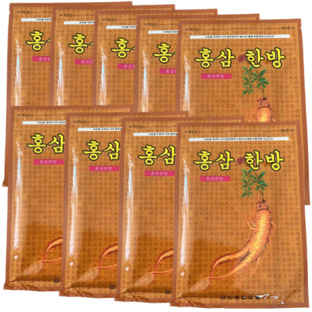 GS 홍삼한방 건강패드 20매 찜질팩 패치 진한 한방 9개