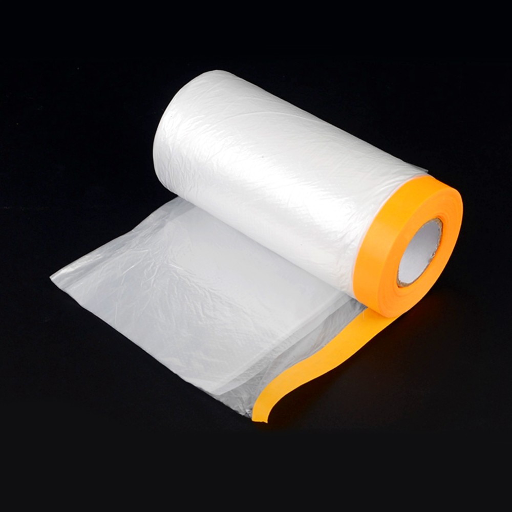 가림막보양용 DIY필수작업용마스킹테이프 인테리어가드용비닐테이프 접착페인트용 25M 55cm - 상품 이미지
