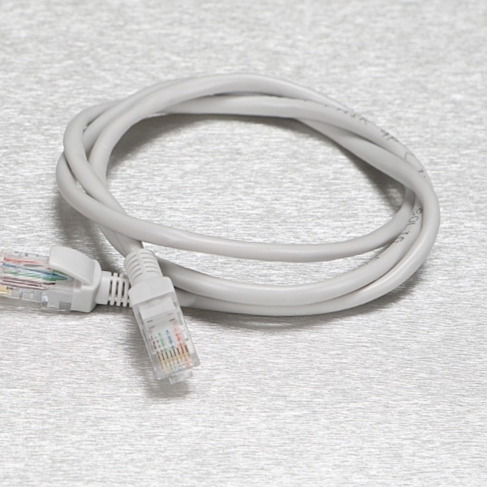 CAT5E인터넷설치인터넷선 고속전송통신배선UTP패치코드 회색네트워크연결랜케이블 슬림형 15M - 상품 이미지