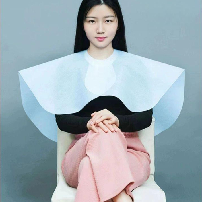 일회용 미용실 염색망토 염색보 에스테틱 유니폼 생활방수 미용사 피부관리사 - 상품 이미지