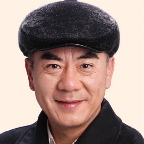 따뜻한 겨울 남성 헌팅 캡 캐주얼 중년 남성 모자 - 상세 이미지 2
