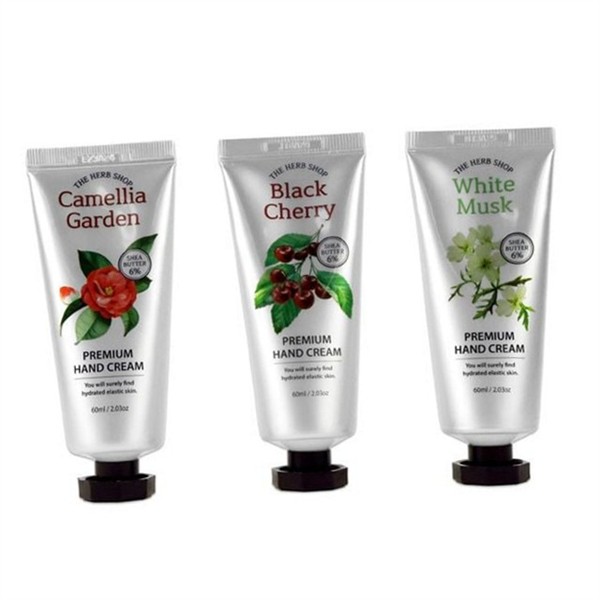 촉촉한 핸드 크림 60ml 고보습 보습 크림 시어버터 휴대용 - 상품 이미지