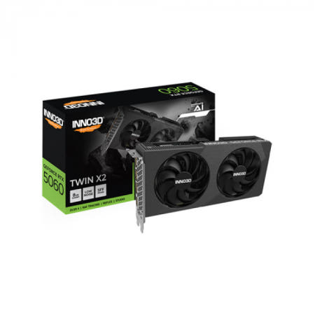 INNO3D INNO3D 지포스 RTX 5060 D7 8GB TWIN X2 V2 컴퓨터 VGA 그래픽카드