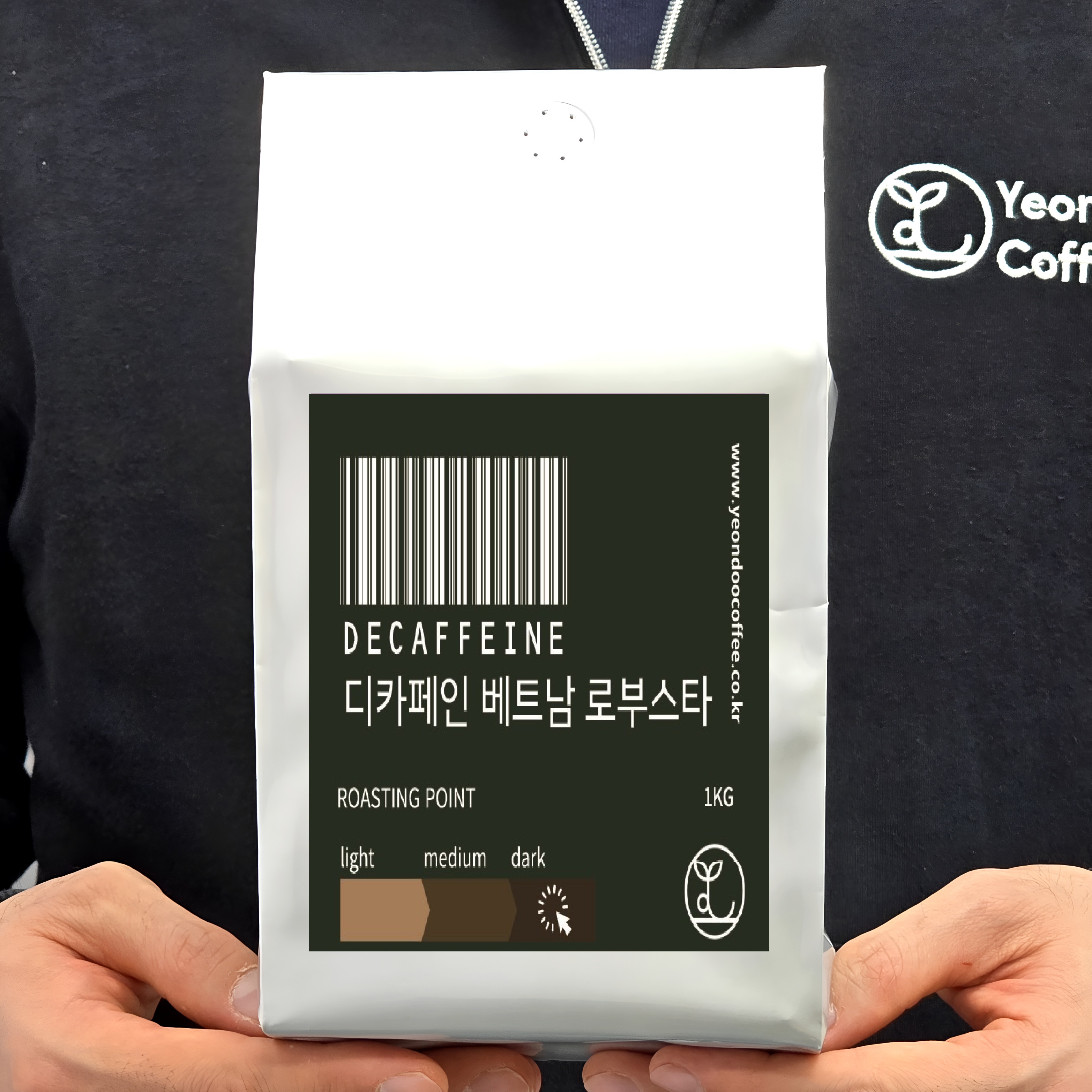연두커피 디카페인 원두 베트남 로부스타 1kg